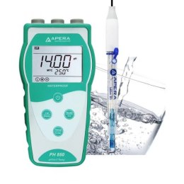APERA Instruments PH850-PW - miernik przenośny pH i temperatury do czystej wody, wody RO i próbek o niskiej sile jonowej