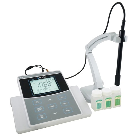 APERA Instruments PC800 - miernik laboratoryjny pH, przewodności (EC), TDS i zasolenia