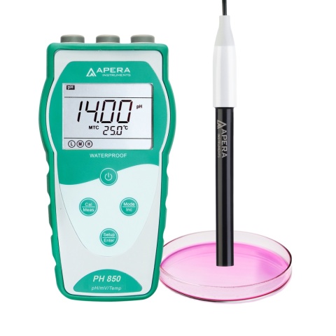 APERA Instruments PH850-FT - miernik przenośny pH i temperatury do powierzchni płaskich