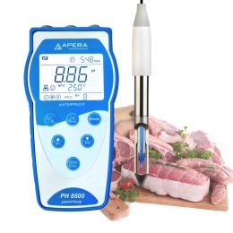 APERA Instruments PH8500-MT - miernik przenośny pH i temperatury do żywności i kontroli jakości produktów spożywczych