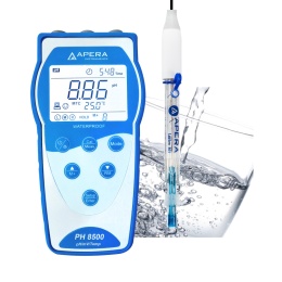 APERA Instruments PH8500-PW - miernik przenośny pH i temperatury do czystej wody, wody RO i próbek o niskiej sile jonowej