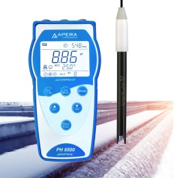 APERA Instruments PH8500-WW - miernik przenośny pH i temperatury do ścieków, zawiesin, emulsji i innych zabrudzonych cieczy
