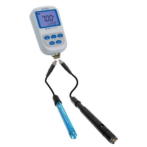 APERA Instruments SX725 - miernik przenośny pH i tlenu rozpuszczonego (DO)