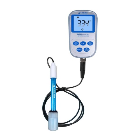 APERA Instruments SX731 - miernik przenośny pH, ORP / redox, przewodności (EC), TDS, zasolenia i rezystywności